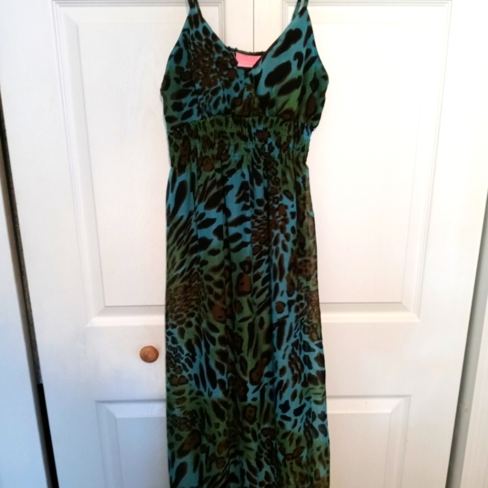 She's cool size large long dress